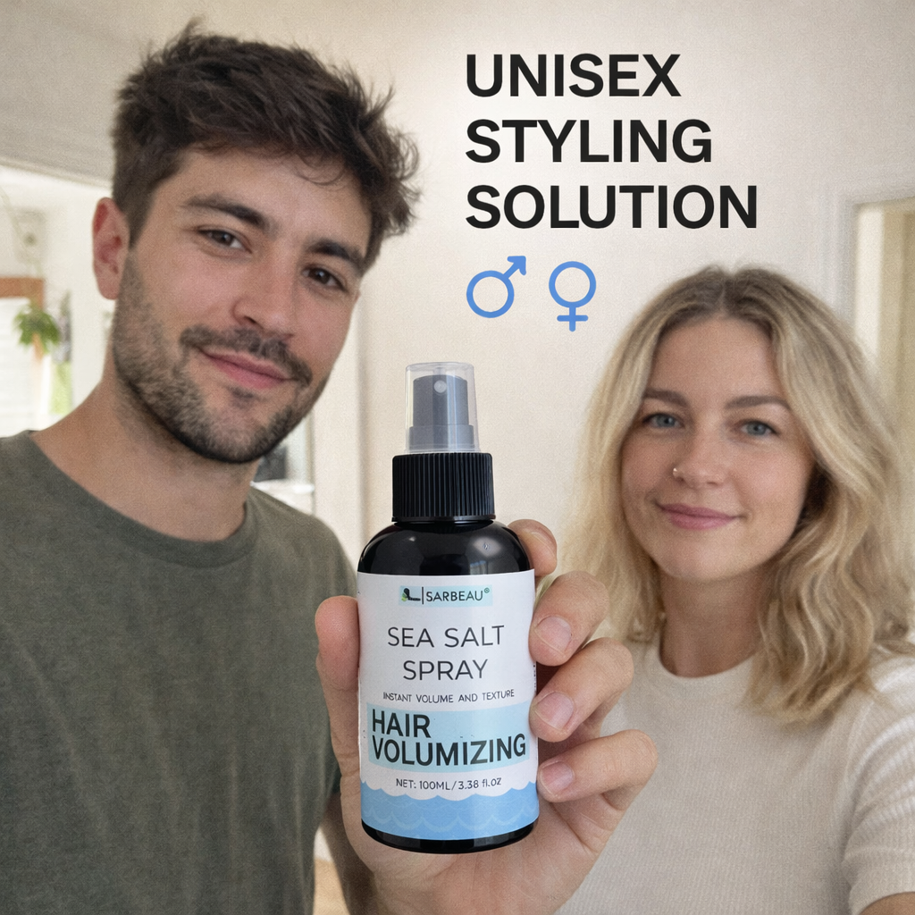 Sarbeau Sea Salt Spray for Hair Volumizing & Texture and Styling | Instant Beach Waves | Matte Finish | 100ml