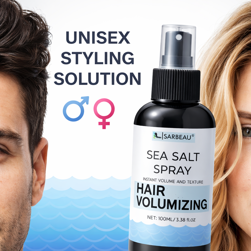Sarbeau Sea Salt Spray for Hair Volumizing & Texture and Styling | Instant Beach Waves | Matte Finish | 100ml